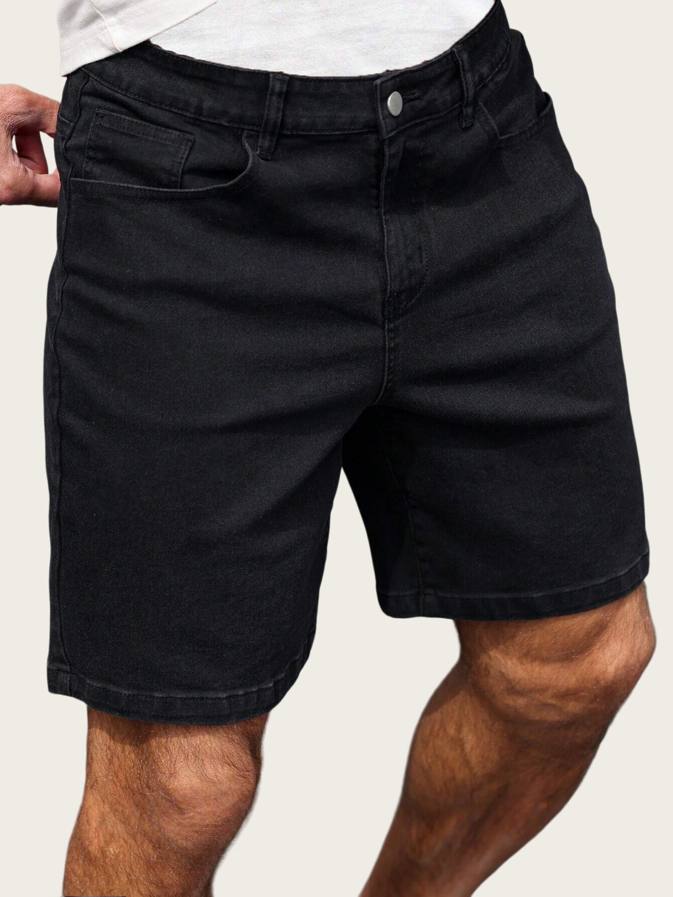 Levis Jeans 501 - Men's Pure Black Slim Straight Denim