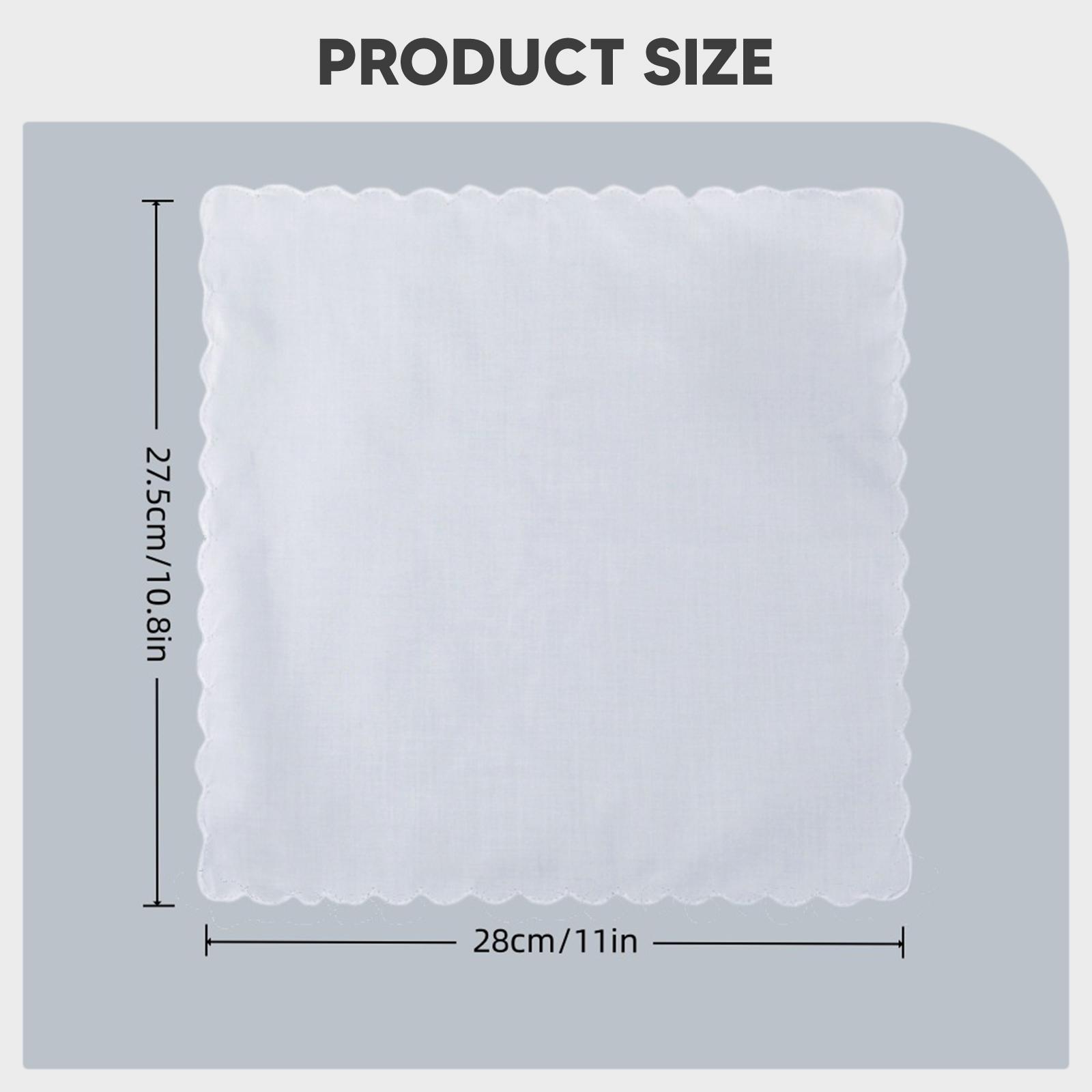 6Pcs Cotton Handkerchiefs for  - огляд і ціна Handkerchief Cotton Men