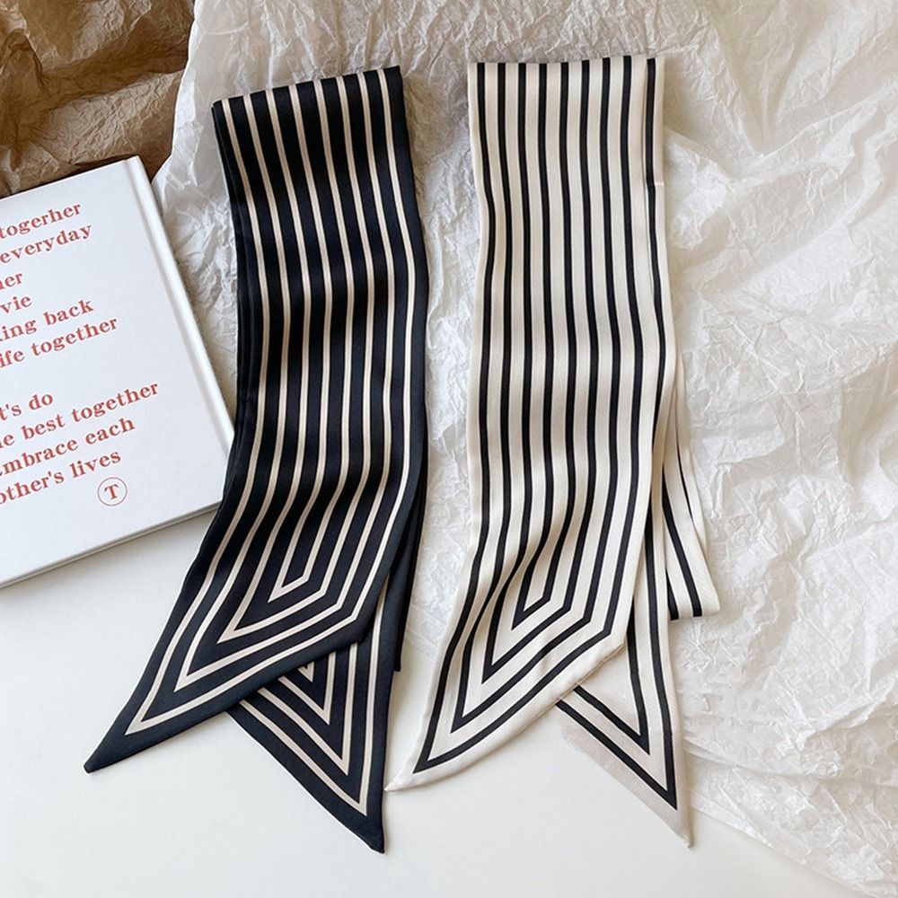 Tie Ribbon Headband Neckerchie - огляд і ціна Silk Tie Striped