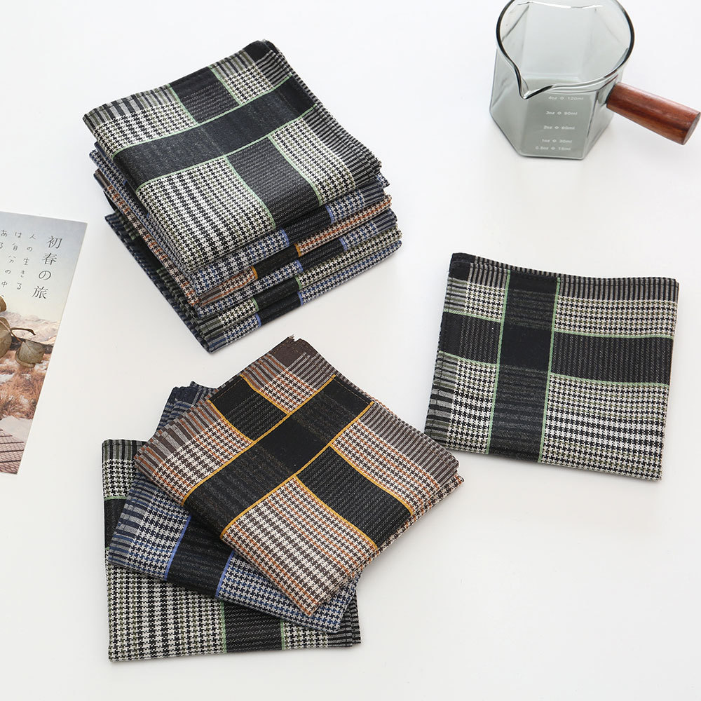 3/6/12 Pcs Men's Pure Cotton H - огляд і ціна Handkerchief Cotton Men