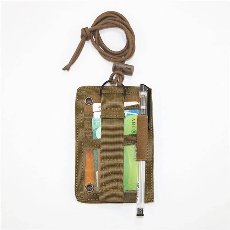 OUIO Tactical ID Card Holder H - огляд і ціна Lanyard Badge Holder