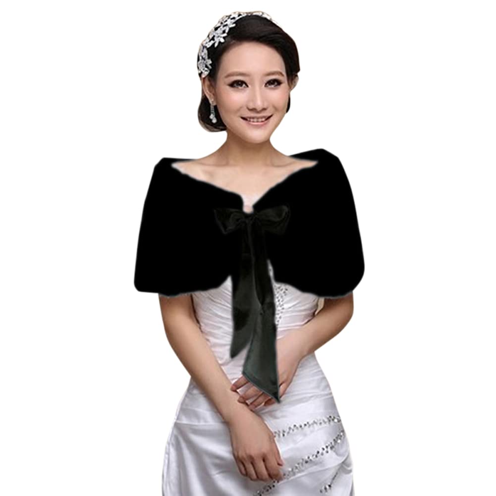Women's Bridal Wedding Faux Fu - огляд і ціна Stole Wedding Shawl