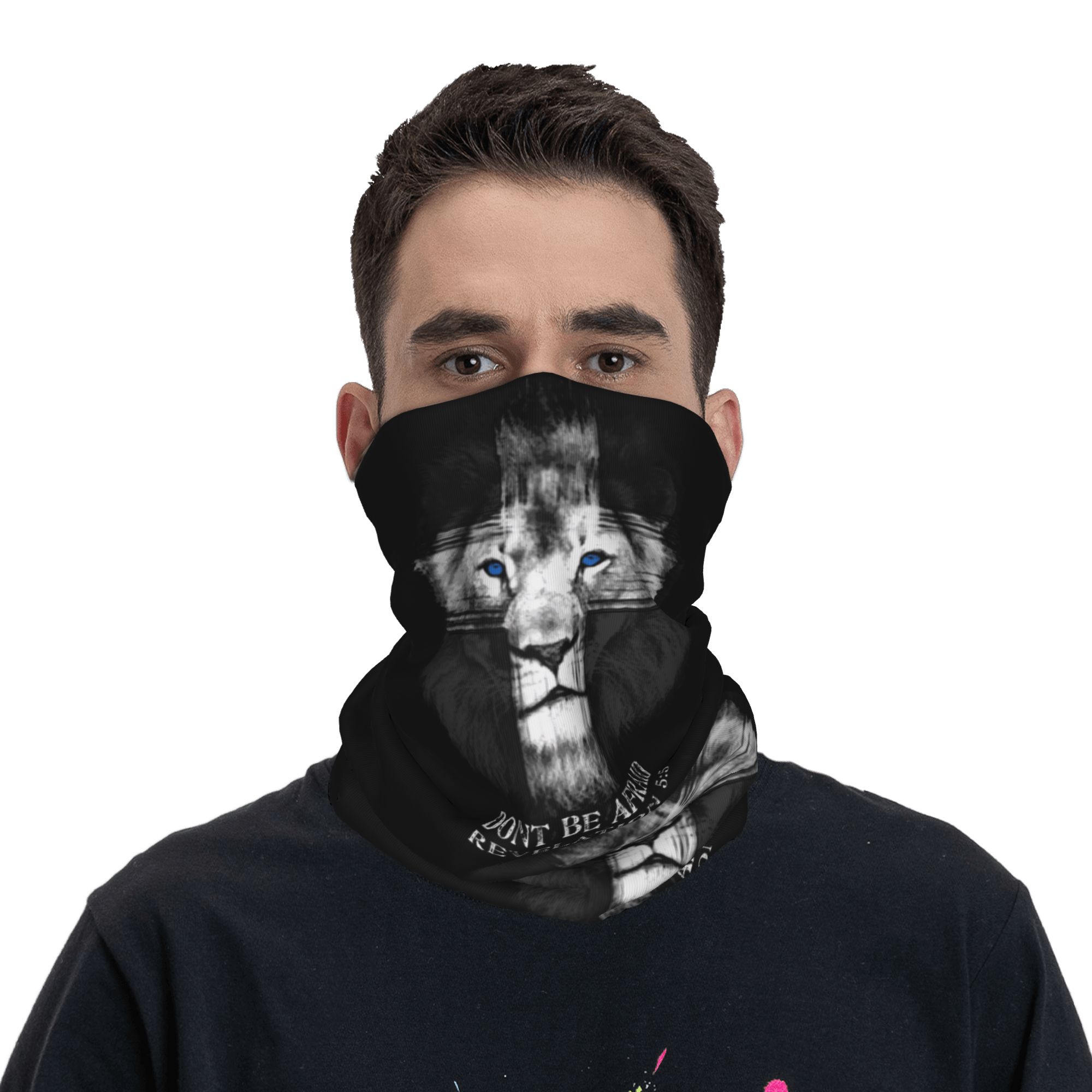 Custom Cool Lion Of Judah Jesu - огляд і ціна Neck Warmer Tube