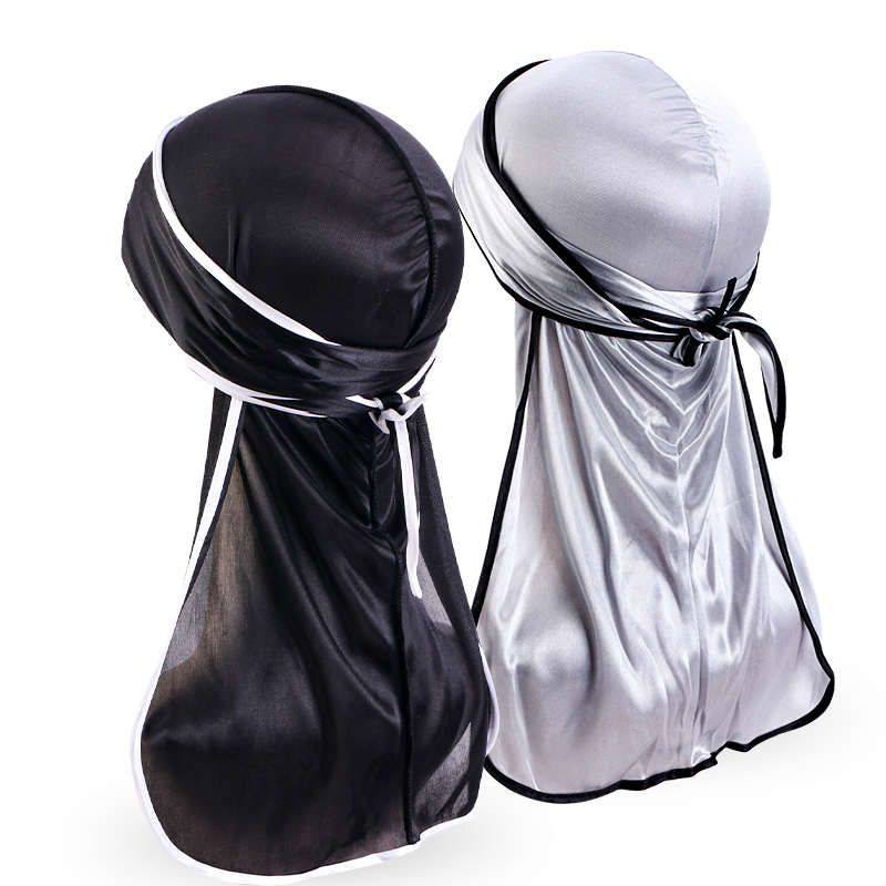 2PCS/LOT Unisex Men Satin Dura - огляд і ціна Bandana Doo Rag
