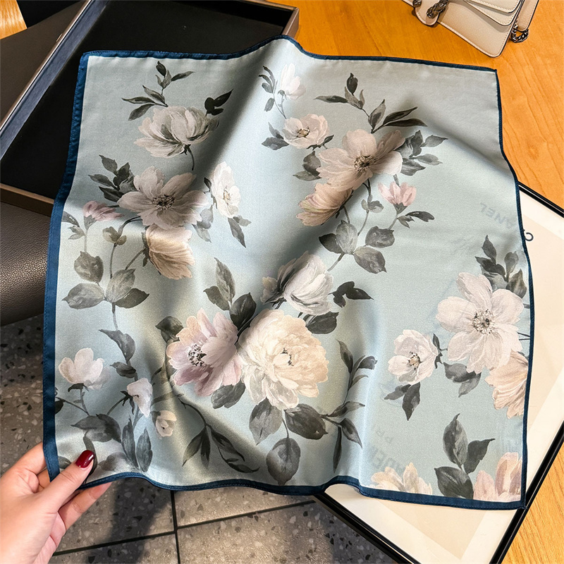 100% Silk Scarf Bandana Women  - огляд і ціна Scarf Silk Square
