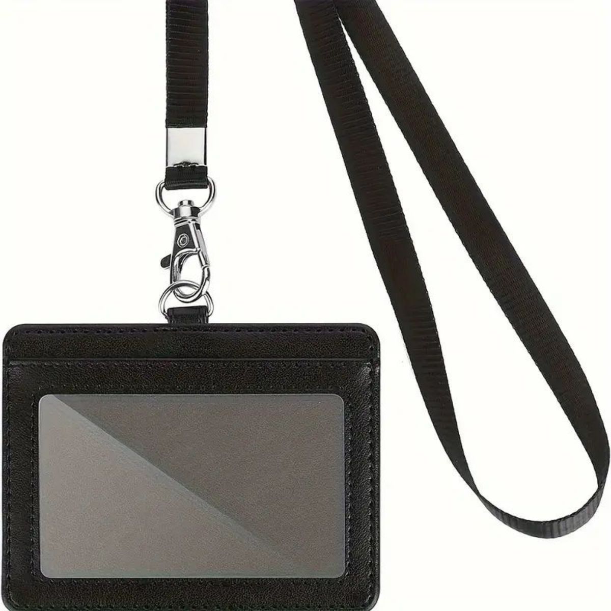 1 pc Horizontal ID badge holde - огляд і ціна Lanyard Badge Holder