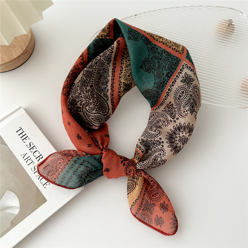 Fashion Cotton Scarf Women Flo - огляд і ціна Bandana Cotton