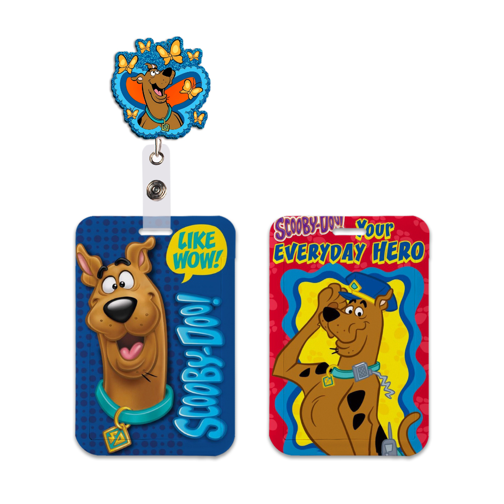 Cartoon Dog Card Case Lanyard  - огляд і ціна Lanyard Badge Holder