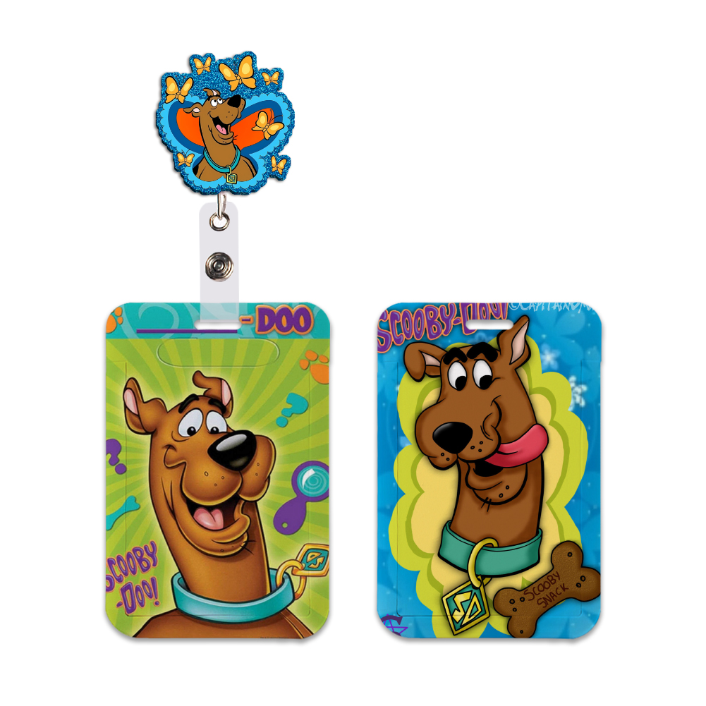 Cartoon Dog Card Case Lanyard  - огляд і ціна Lanyard Badge Holder