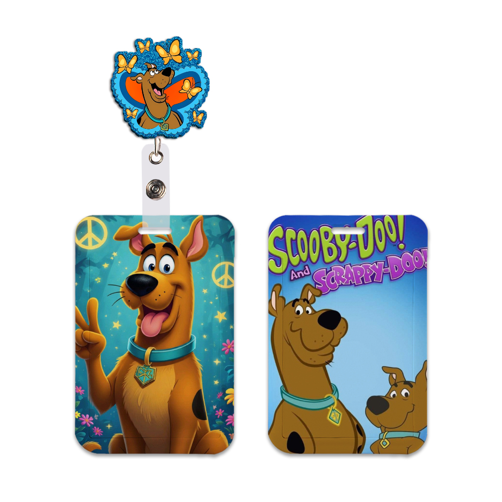 Cartoon Dog Card Case Lanyard  - огляд і ціна Lanyard Badge Holder