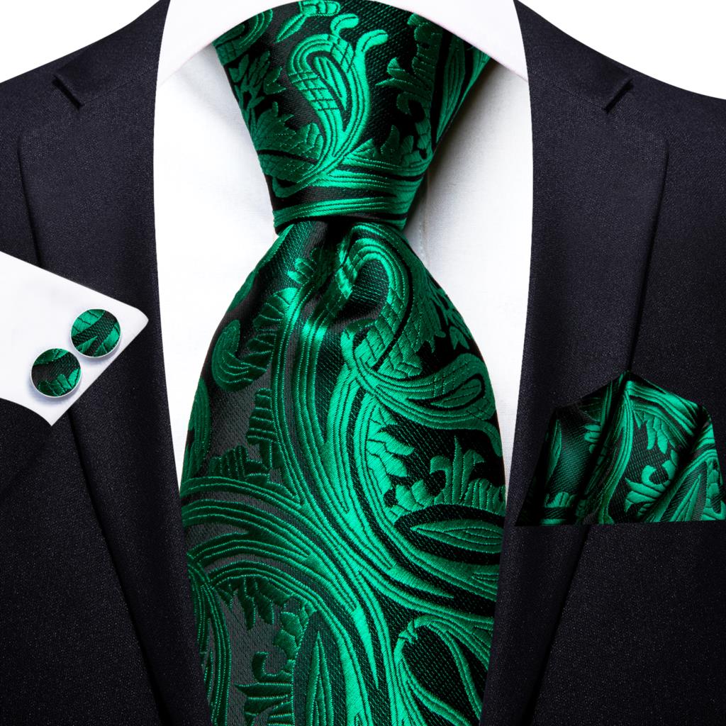 Paisley Striped Green Silk Tie - огляд і ціна Silk Tie Striped