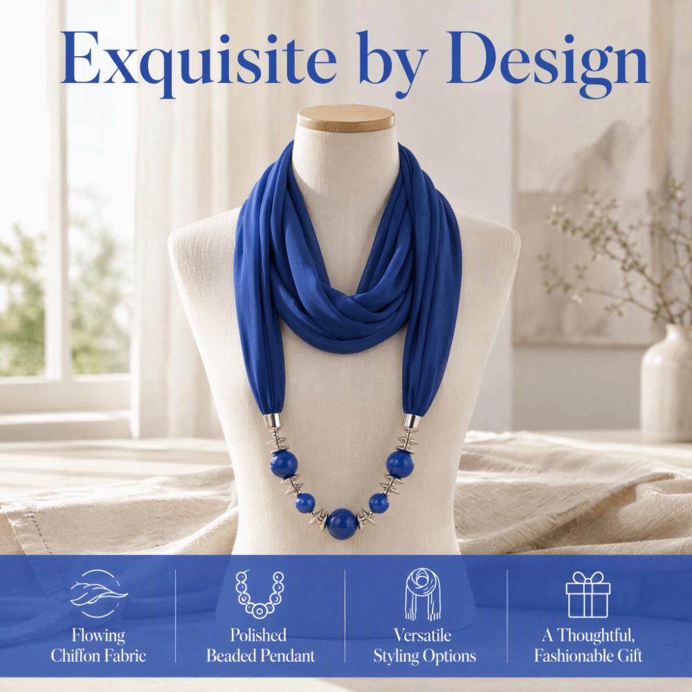 New Chiffon Scarf Solid Color  - огляд і ціна Infinity Scarf Knit