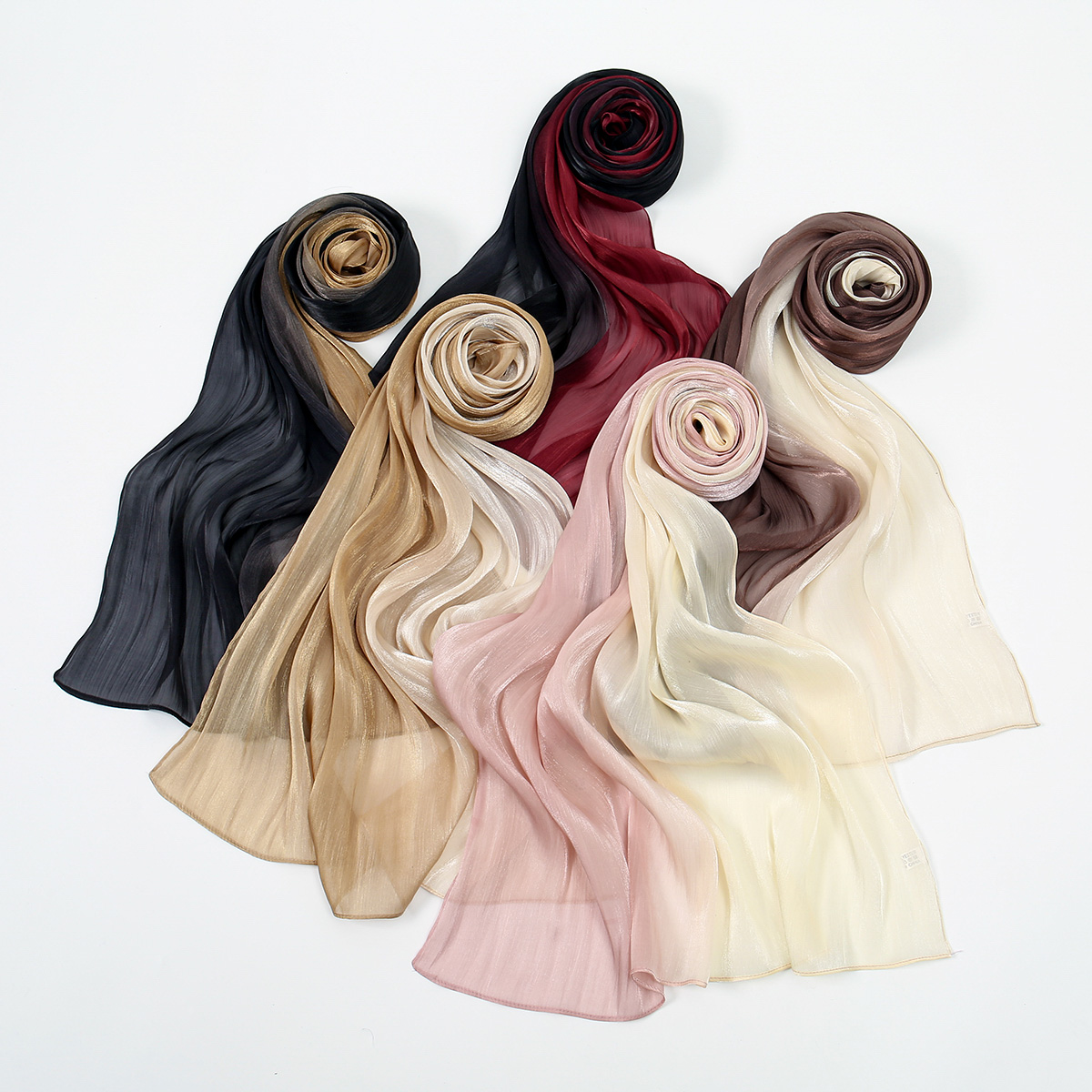 Gradient Twinkle Silk Hijab Sc - огляд і ціна Head Wrap Turban