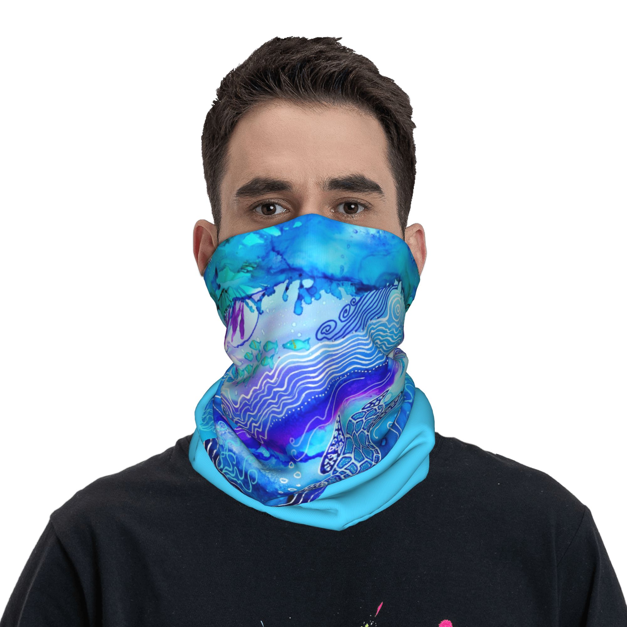 Custom Ocean Turtle Dive Winte - огляд і ціна Neck Warmer Tube