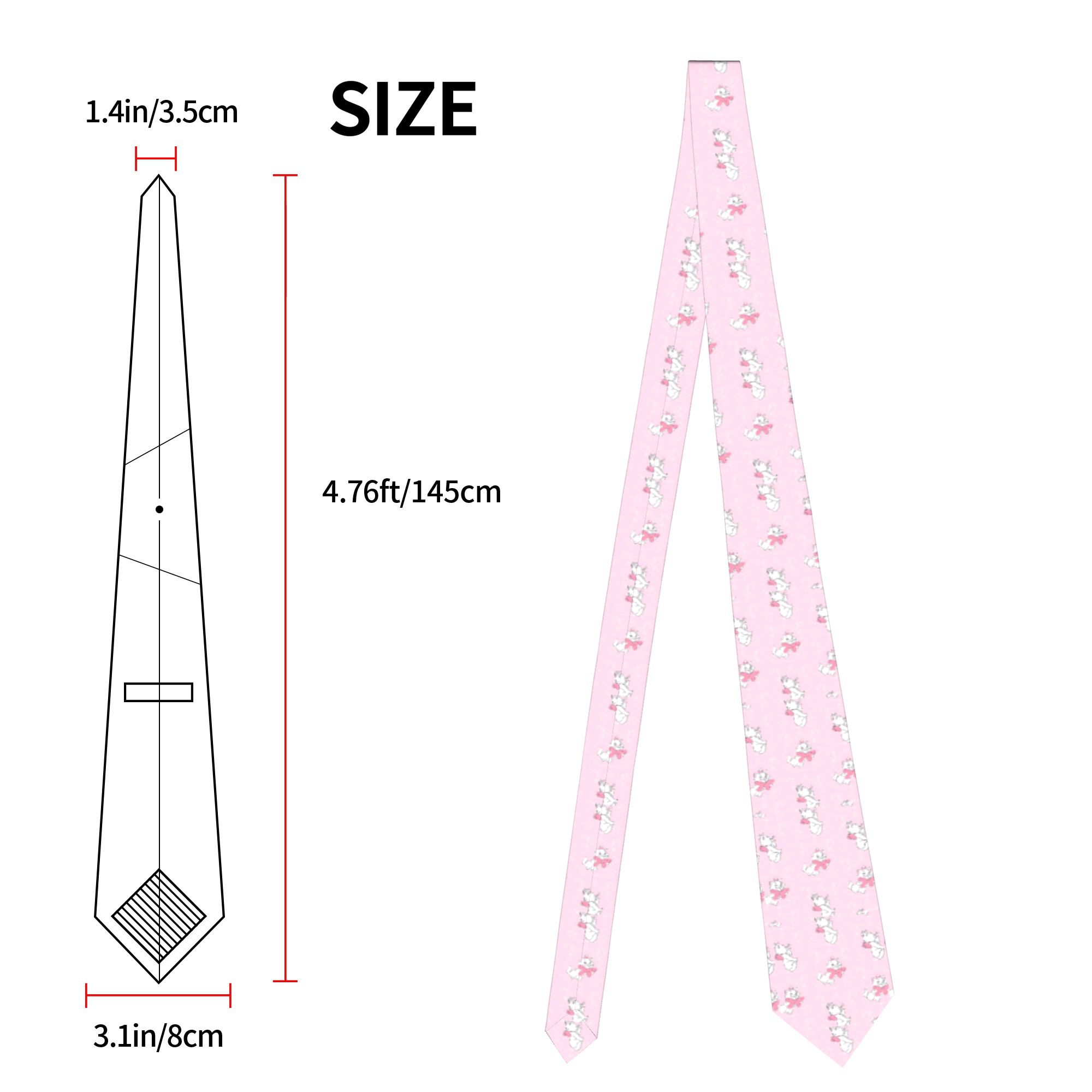 Neckties Aristocats Maries Cat - огляд і ціна Skinny Tie Men